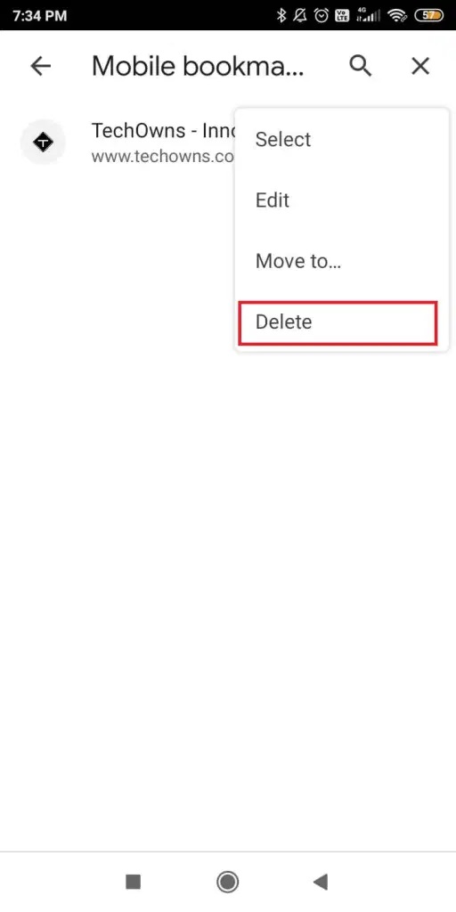 How to Add Bookmark in Chrome on Android Smartphones 1 Tech