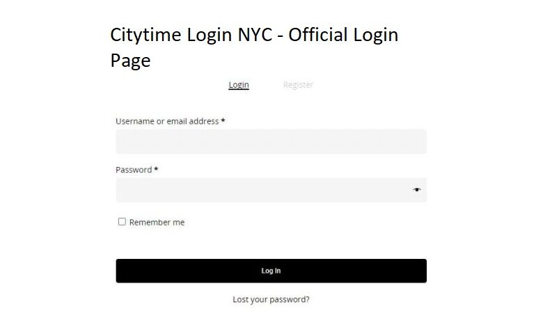 Citytime Login NYC Official Login Page 100 Verified 1 Tech